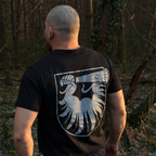 Wappen T-Shirt - Schwarz/Grau