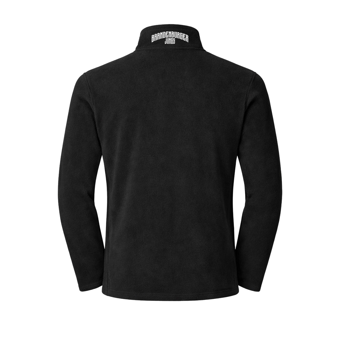 Patch Fleecejacke - Schwarz
