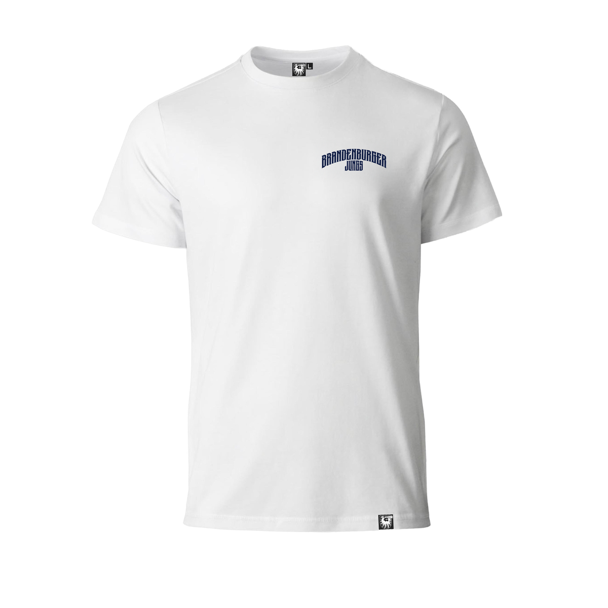 Wappen T-Shirt - Weiß/Navy